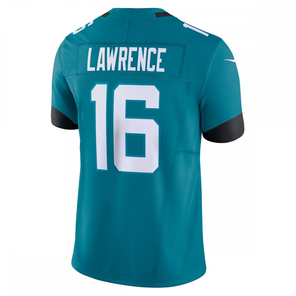 Trevor Lawrence Jacksonville Jaguars Nike Vapor F.U.S.E. Limited Jersey - Teal-GridironStore